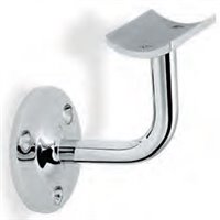 Soporte atornillar a pared tubo redondo Ø43 y 50.8mm