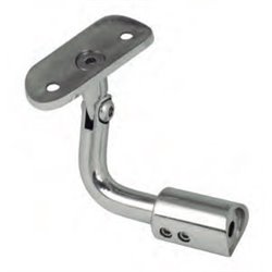 Soporte fijación redondo ajustable para tubo redondo Ø43 y 50.8mm