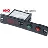 Controlador AKO-D10223 panelable digital 230V 2 relés