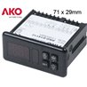 Termostato panelable AKO-D14112 digital 12-24v 1 relé