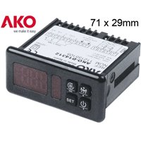 Controlador AKO-D14312 digital 12v 3 relés
