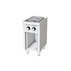 Cocina a gas 2 fuegos y base serie 600 basic
