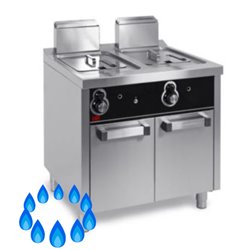 Freidora industrial a Gas 12+12 Litros serie 750