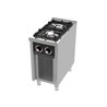 Cocina a gas 2 fuegos con estante serie 750