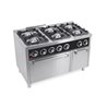 Cocina a gas 6 fuegos con horno serie 750