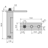 Bisagra nevera DP130 (infrico)