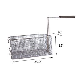 Cesta freidora Elframo 265 x 180 x 120 mm