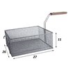 Cesta freidora Lotus 270 x 260 x 110 mm