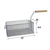 Cesta freidora Lotus 250 x 200 x 100 mm