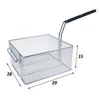 Cesta freidora Lotus 290 x 280 x 150 mm