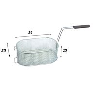 Cesta freidora Berto's 280 x 200 x 100 mm