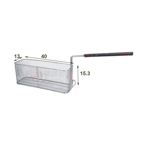 Cesta freidora Berto's 400 x 130 x 150 mm
