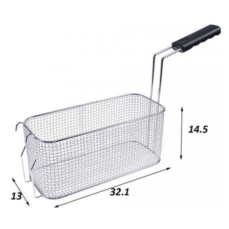 Cesta freidora Bonnet 321 x 130 x 145 mm
