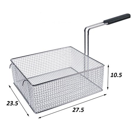 Cesta freidora Elettrobar 275 x 235 x 105 mm