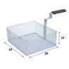 Cesta freidora Giorik 290 x 330 x 120 mm