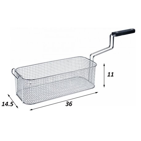 Cesta freidora Ambach 360 x 154 x 110 mm