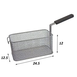 Cesta freidora CF-Cenedese 245 x 125 x 120 mm