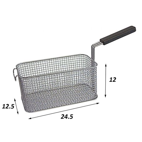 Cesta freidora CF-Cenedese 245 x 125 x 120 mm