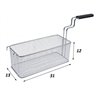 Cesta freidora Giorik 310 x 130 x 120 mm