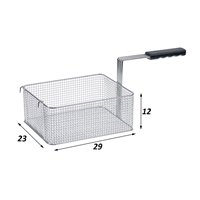 Cesta freidora Giorik 290 x 230 x 120 mm