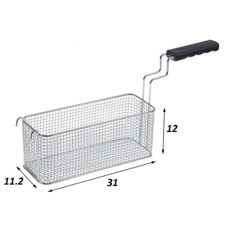 Cesta freidora Giorik 310 x 112 x 120 mm