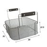 Cesta freidora Juno 340 x 610 x 125 mm