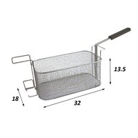 Cesta freidora Juno 320 x 180 x 135 mm