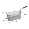 Cesta freidora Juno 320 x 180 x 135 mm