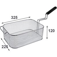 Cesta freidora Juno 325 x 225 x 90 mm