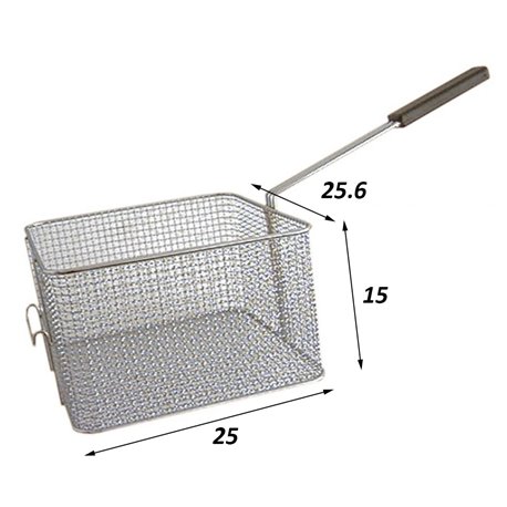 Cesta freidora Mareno 250 x 256 x 150 mm