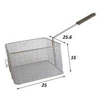 Cesta freidora Mareno 250 x 256 x 150 mm
