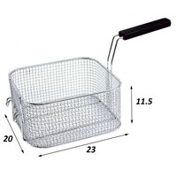 Cesta freidora Mareno 290 x 255 x 120 mm