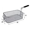 Cesta freidora Mareno 350 x 200 x 110 mm