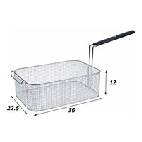 Cesta freidora Mareno 360 x 225 x 120 mm