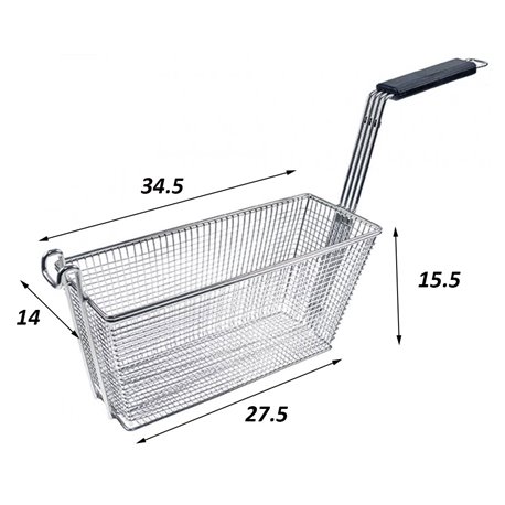 Cesta freidora Fri-Fri 345 x 140 x 145 mm