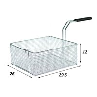 Cesta freidora MBM Italia 295 x 260 x 120 mm