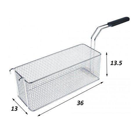 Cesta freidora MBM Italia 360 x 130 x 135 mm