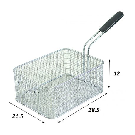 Cesta freidora Olis 285 x 215 x 120 mm