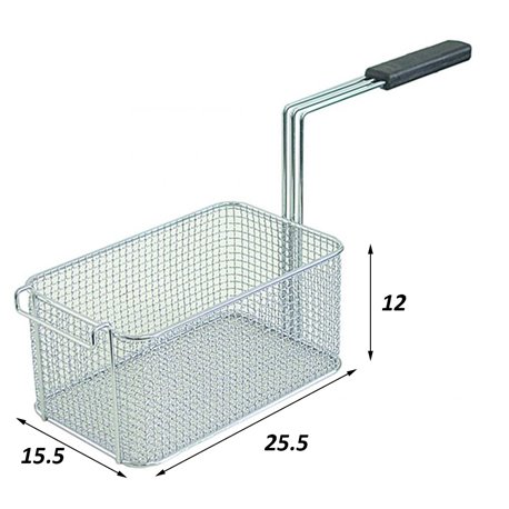 Cesta freidora Olis 255 x 155 x 120 mm