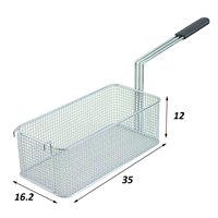 Cesta freidora Olis 350 x 162 x 120 mm
