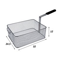 Cesta freidora Olis 320 x 245 x 120 mm