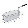 Cesta freidora Olis 320 x 120 x 120 mm
