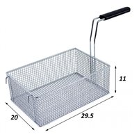Cesta freidora Giga 330 x 140 x 135 mm 
