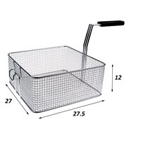 Cesta freidora Giga 275 x 270 x 120 mm