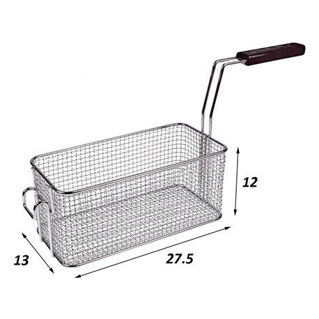 Cesta freidora Giga 275 x 130 x 120 mm