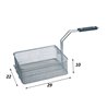 Cesta freidora Tecnoinox 290 x 220 x 100 mm