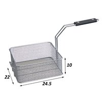 Cesta freidora Tecnoinox 245 x 220 x 100 mm