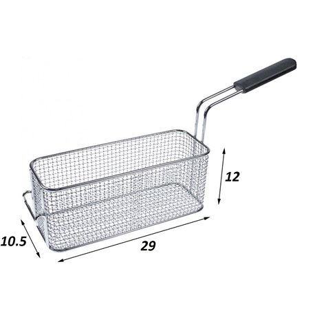 Cesta freidora Tecnoinox 290 x 105 x 120 mm
