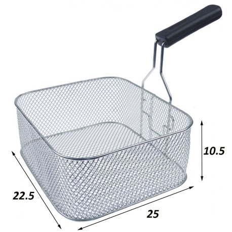Cesta freidora Roller Grill 250 x 225 x 105 mm