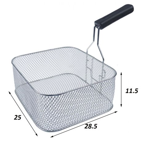 Cesta freidora Roller Grill 250 x 285 x 115 mm